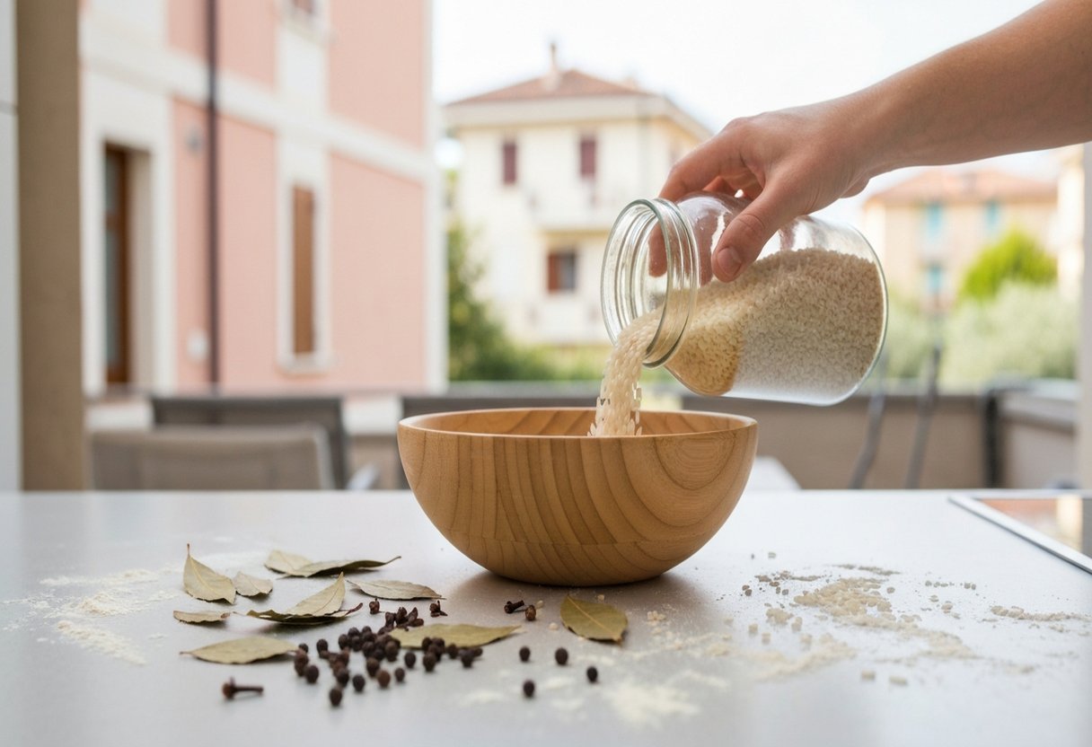 coleotteri riso farina rimedi casalinghi