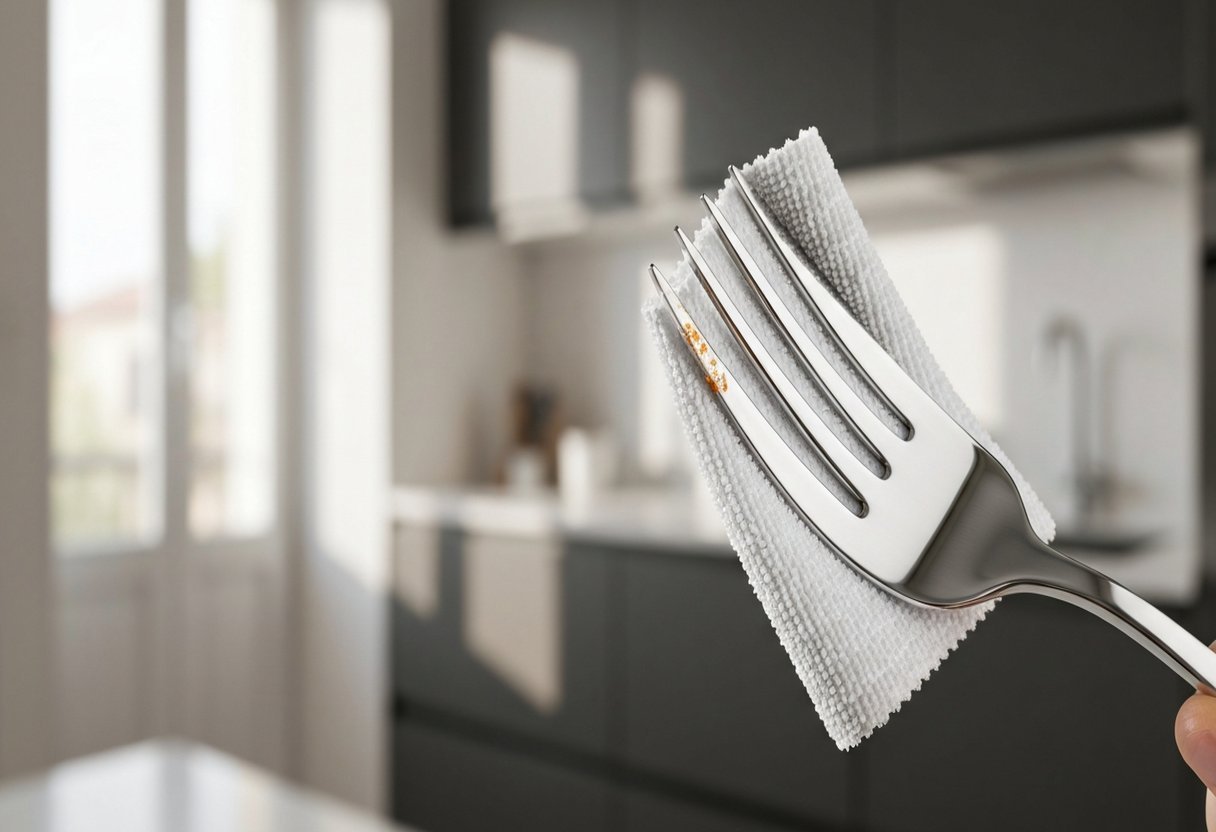 posate arrugginite lavastoviglie brillare