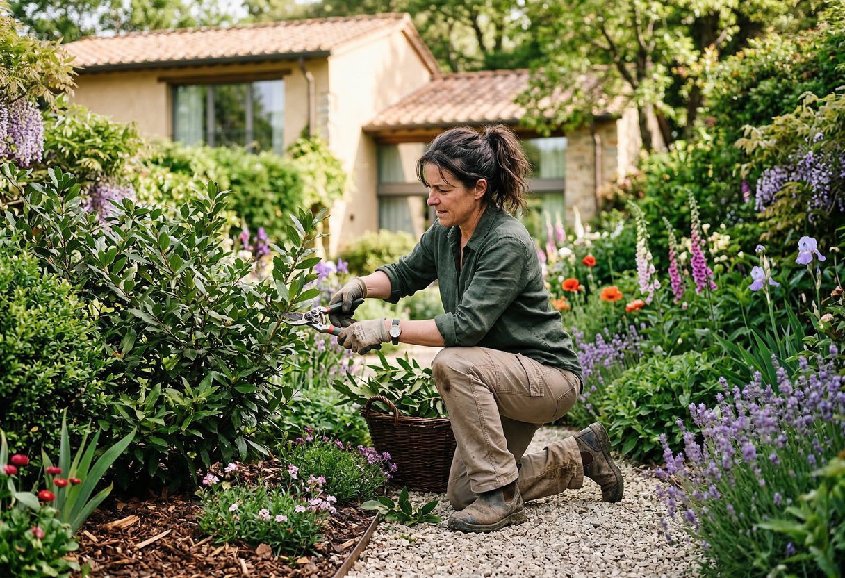 giardino piante attraggono zecche